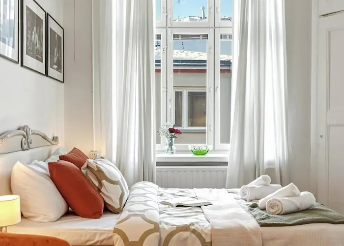 Apartmán Quiet Courtyard In Design District 200m Tram & Bus *